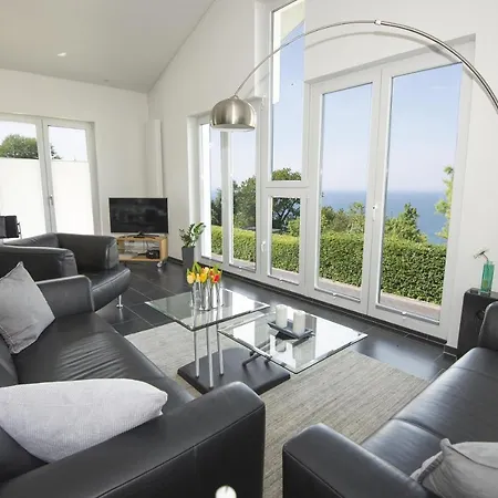 Schoener Meerblick Von Der Dachterrasse Haus Ostseeblick 1 Meehrblick Апартаменты *